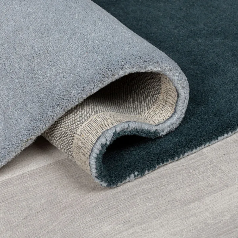 Wollteppich Geometrisch-Design, handgetuftet, kontraststark KYLE