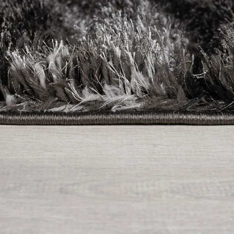 Hochflor-Teppich Wellenrelief · 100 % recyceltes Polyester · 40 mm