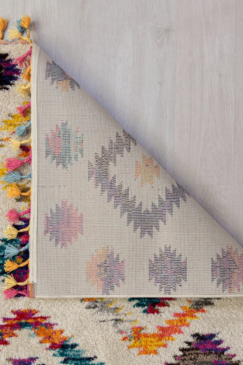 Hochflor-Teppich Berber-Farbakzente · 100 % Polypropylen · 20 mm