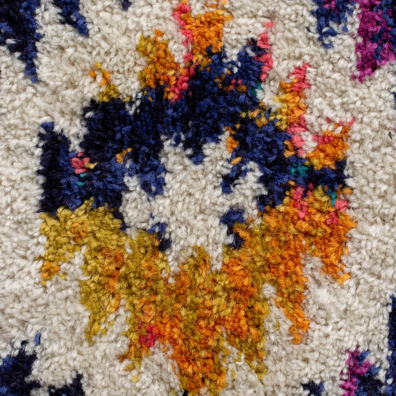 Hochflor-Teppich Berber-Farbakzente · 100 % Polypropylen · 20 mm