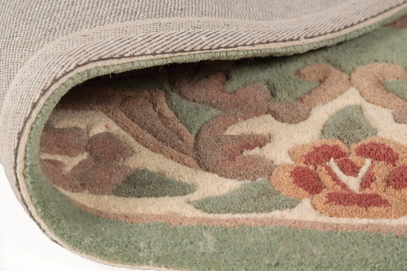 Wollteppich Aubusson-Muster handgeknüpft