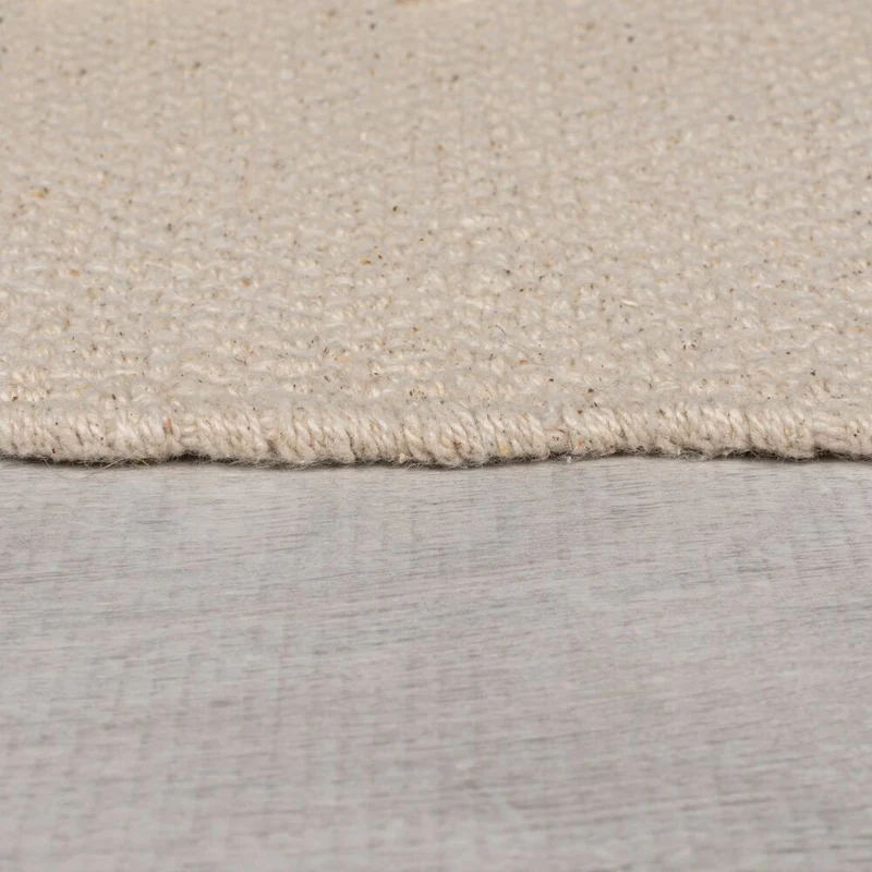 Kurzflor-Teppich Diamantrelief · 100 % Baumwolle · 10 mm