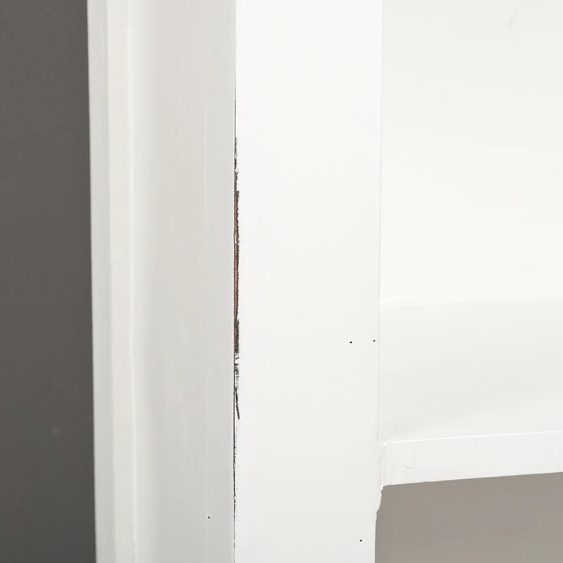 Bücherregal ANGELIQUE Antik Weiß ca. B97cm
