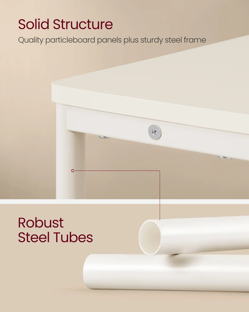 Side Table with Charging Station, Narrow End Table, 3-Tier Nightstand, Sofa Table for Small Spaces, Magazine Rack White