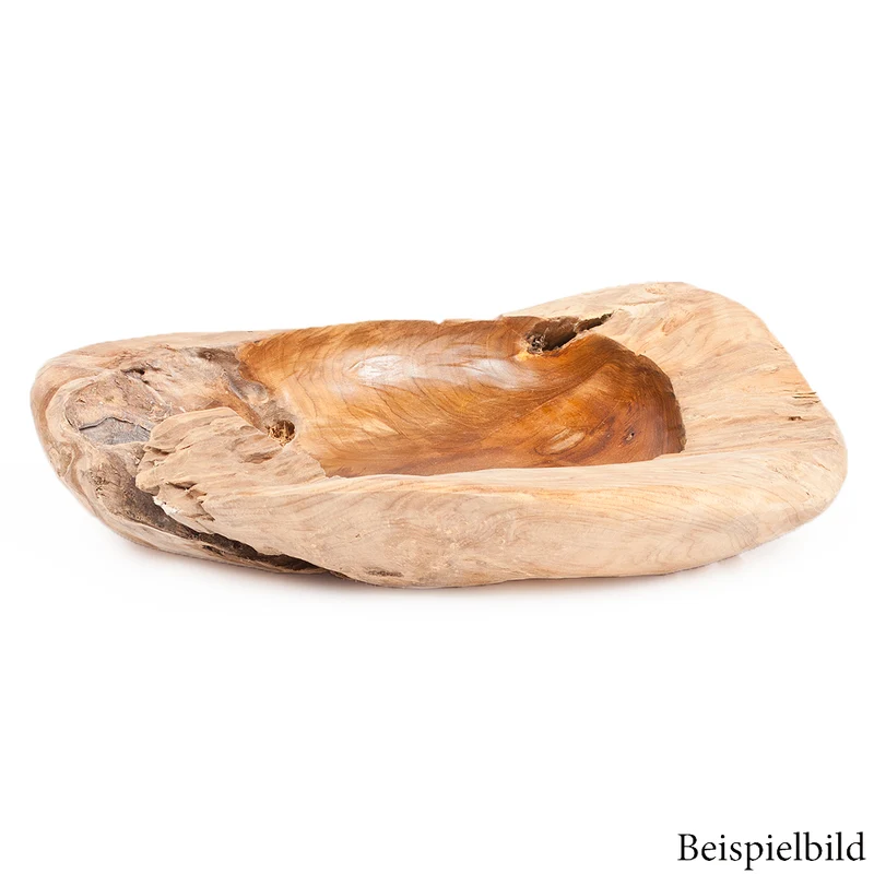 Teak Schale PREMIUM BOWL Ø ca.: 50cm Wurzelholz massiv