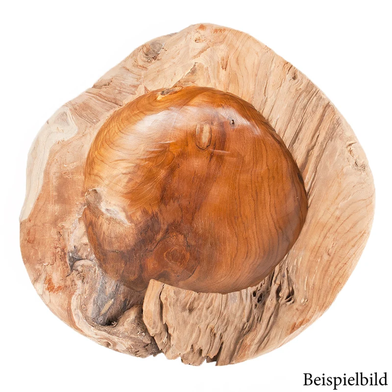Teak Schale PREMIUM BOWL Ø ca.: 50cm Wurzelholz massiv