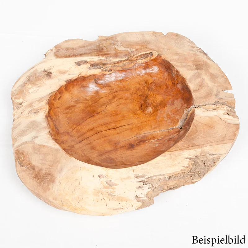 Teak Schale PREMIUM BOWL Ø ca.: 50cm Wurzelholz massiv