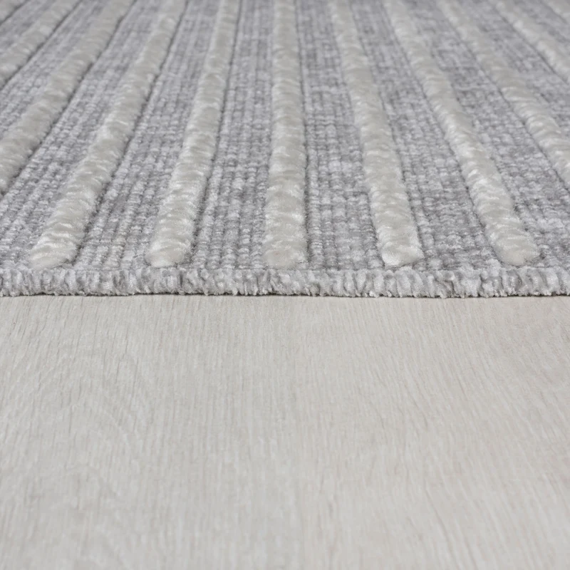 Teppich maschinenwaschbar Streifen-Design IAN