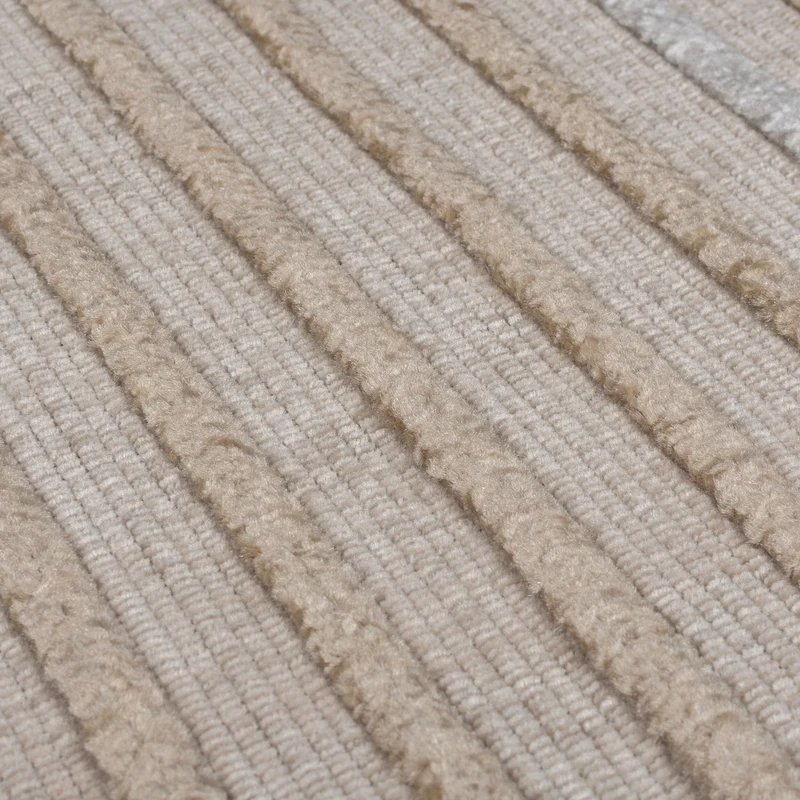Teppich maschinenwaschbar Streifen-Design IAN