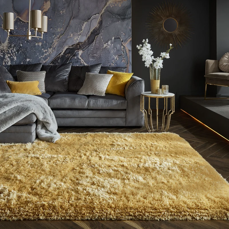 Teppich Hochflor Modern-Design, superweich