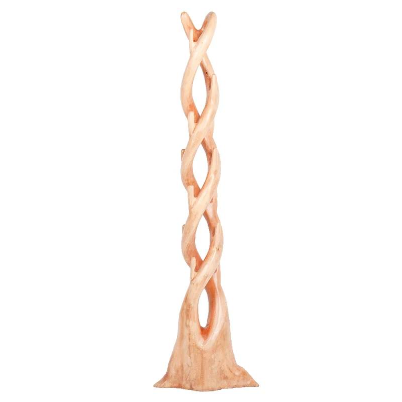 Garderobenständer KAKTUS-TWIN ca. 195cm Suar Natural