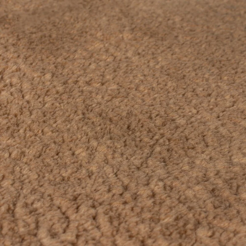 Teppich weiche Uni-Struktur · 100 % Polyester · 15 mm Mittelflor