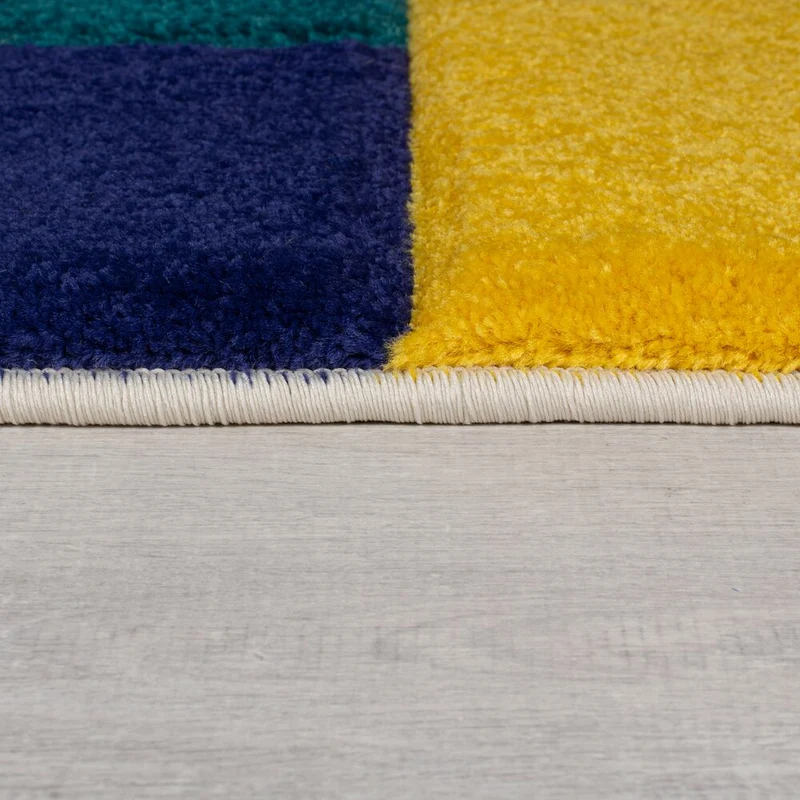 Teppich Abstrakt-Design, langlebig, mehrfarbig