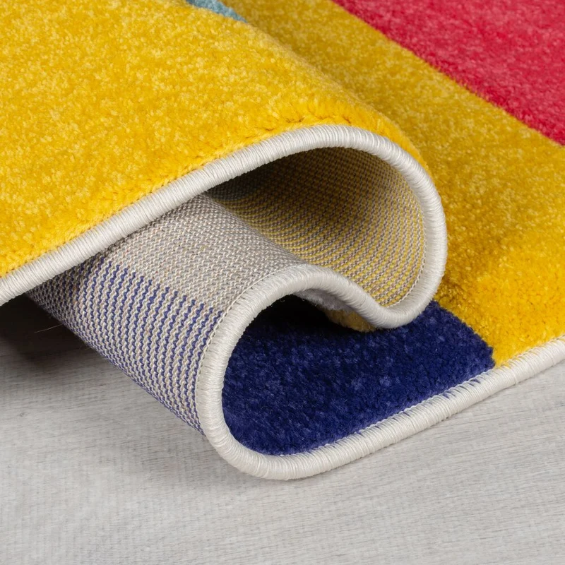 Teppich Abstrakt-Design, langlebig, mehrfarbig