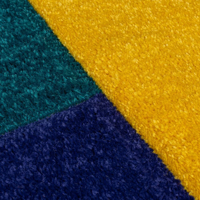 Teppich Abstrakt-Design, langlebig, mehrfarbig
