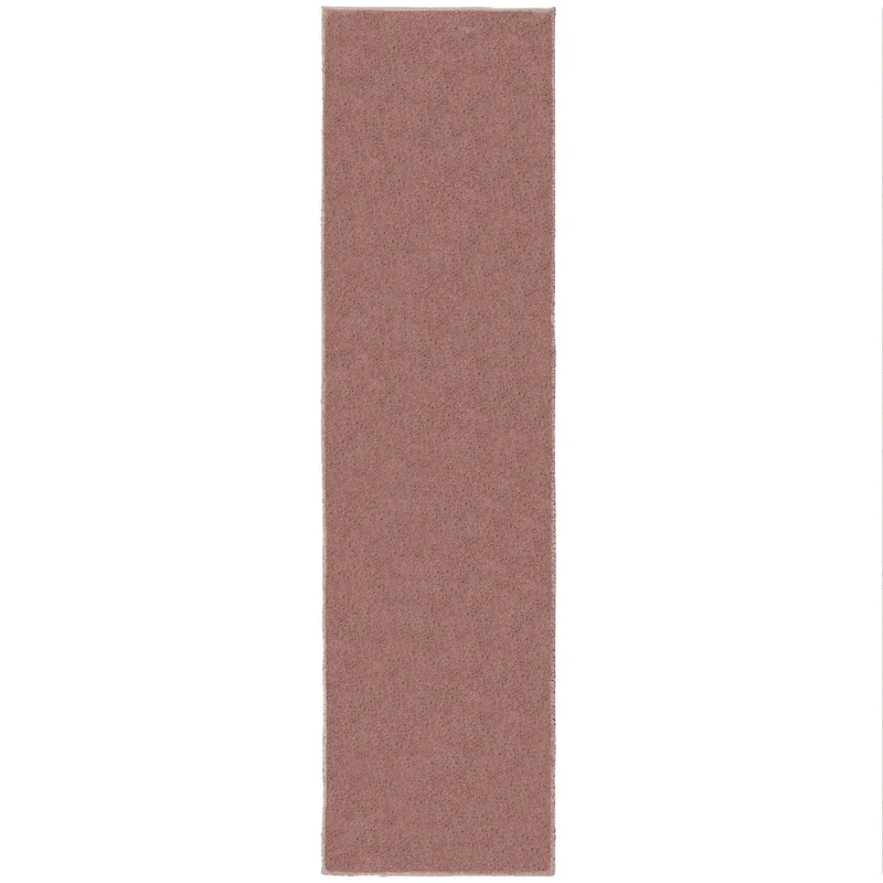 Teppich samtweich Uni-Muster 100% recycelt, 18 mm Flor
