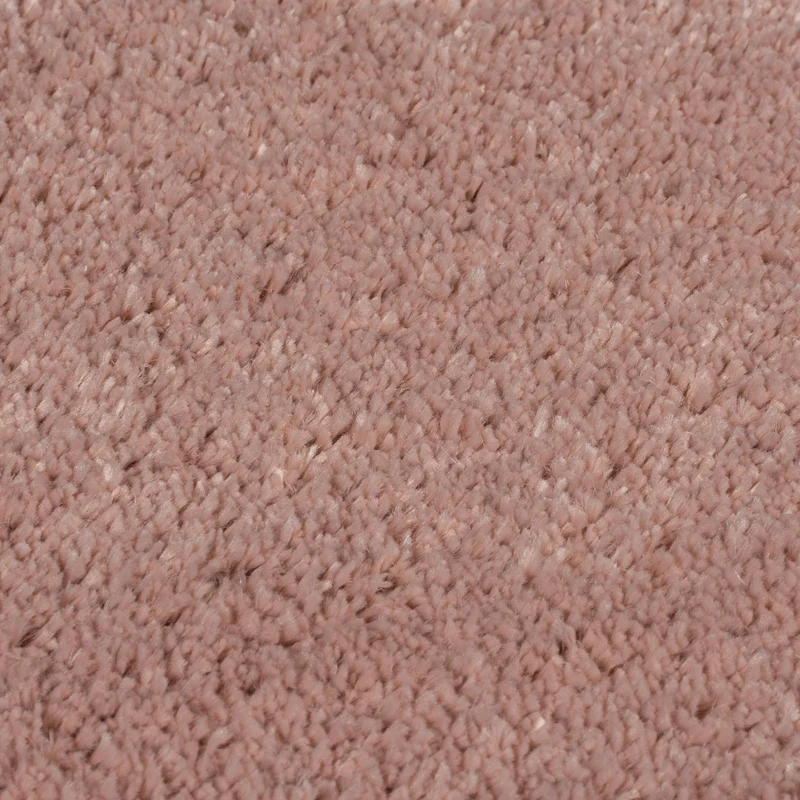 Teppich samtweich Uni-Muster 100% recycelt, 18 mm Flor