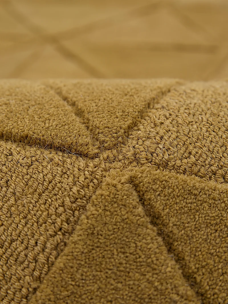 Wollteppich Scherbenrelief · 100 % Wolle · 10 mm Kurzflor