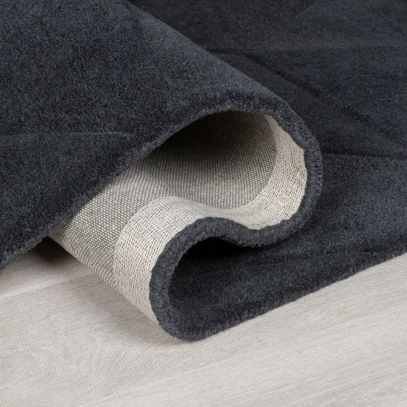 Wollteppich Scherbenrelief · 100 % Wolle · 10 mm Kurzflor