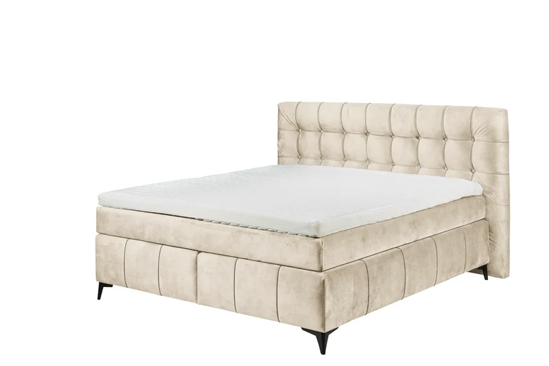Boxspringbett Bett + Topper + 180x200cm +Neu auf Lager