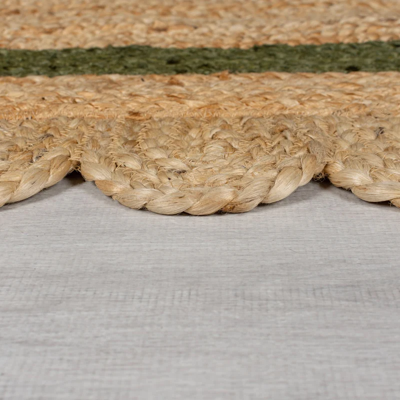 Teppich Jute Handarbeit-Design, naturfarben GRACE