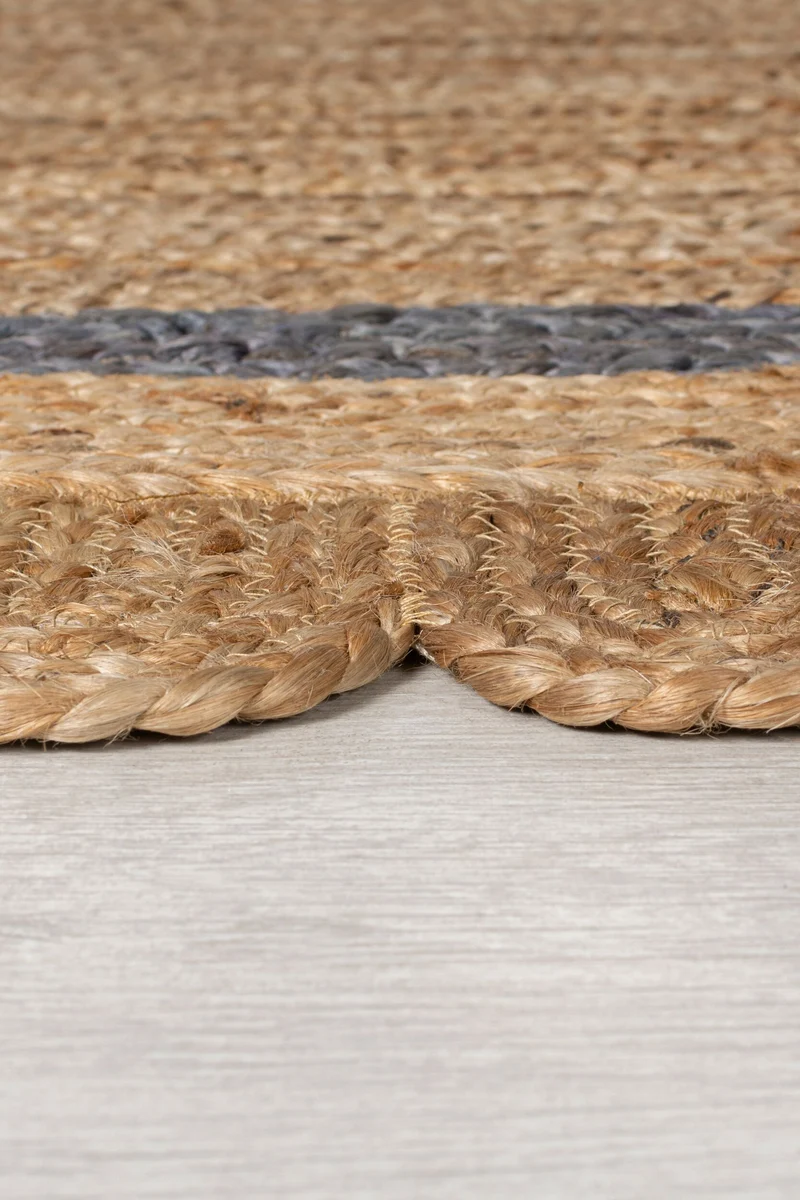 Teppich Jute Handarbeit-Design, naturfarben GRACE