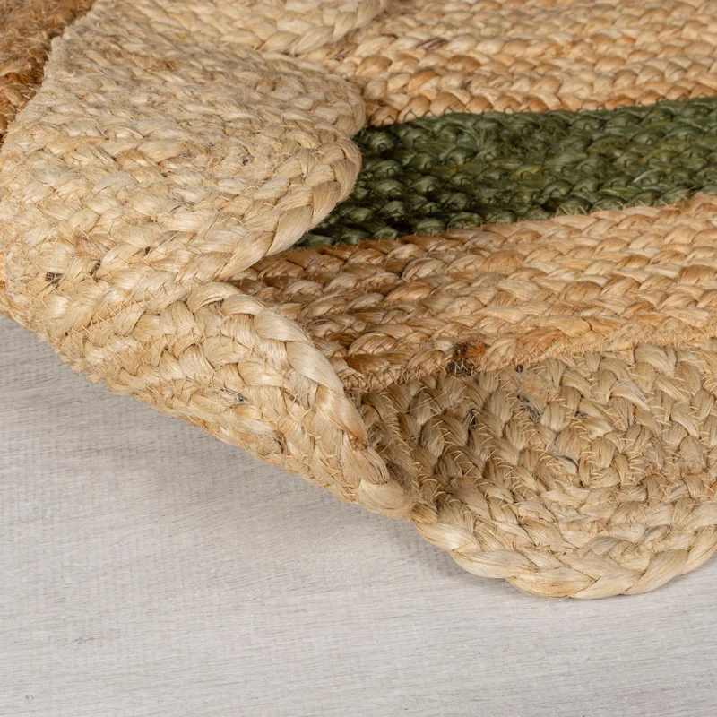 Teppich Jute Handarbeit-Design, naturfarben GRACE