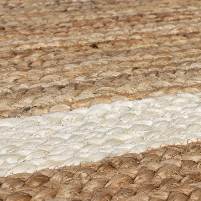 Teppich Jute Handarbeit-Design, naturfarben GRACE