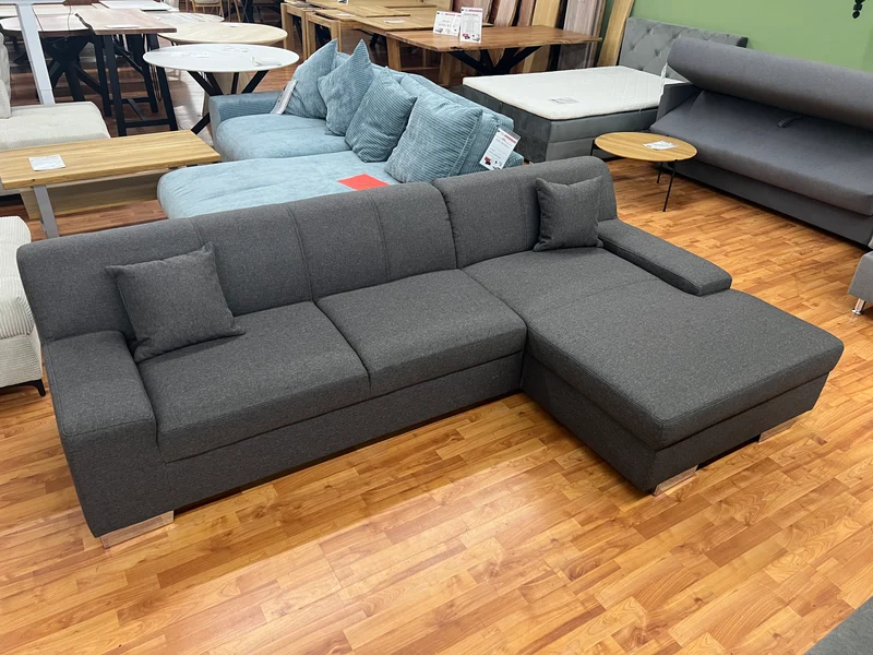 Sofa Couch Wohnlandschaft + Kissen