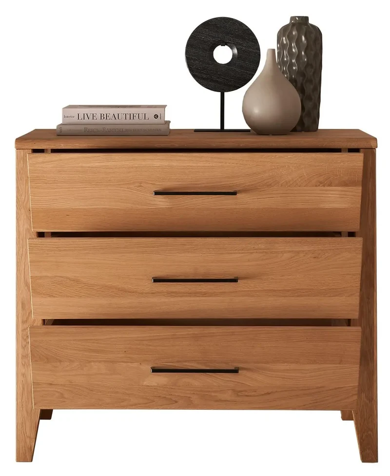 Kommode Schlafzimmer +Massivholz +Eiche +als Set erhältlich