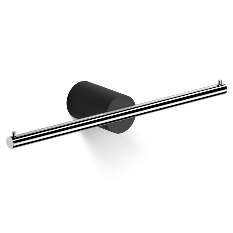 Doppelter Toilettenpapierhalter Black Stone TPH 2