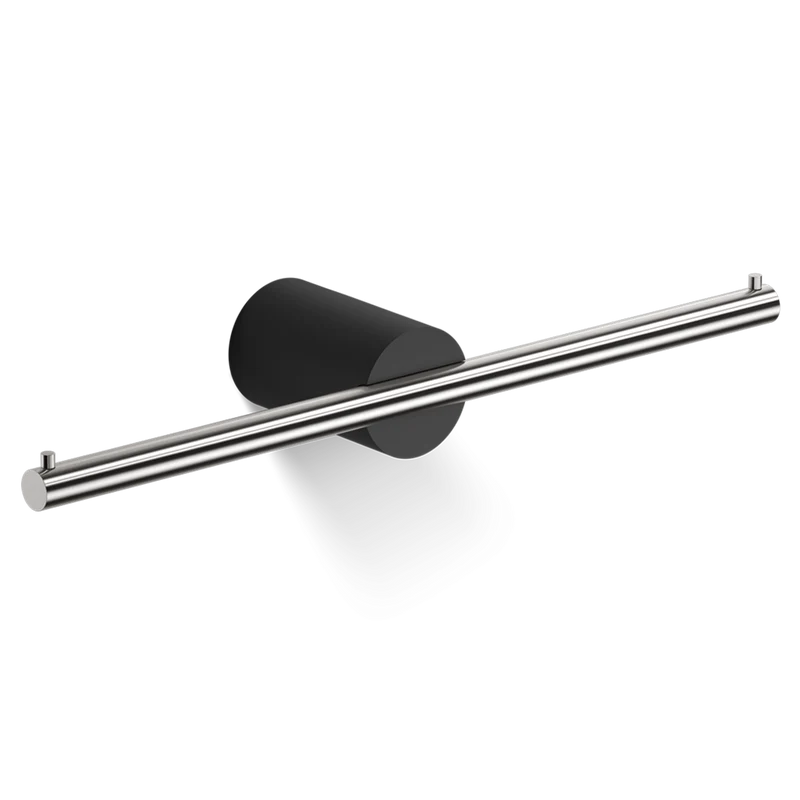 Doppelter Toilettenpapierhalter Black Stone TPH 2