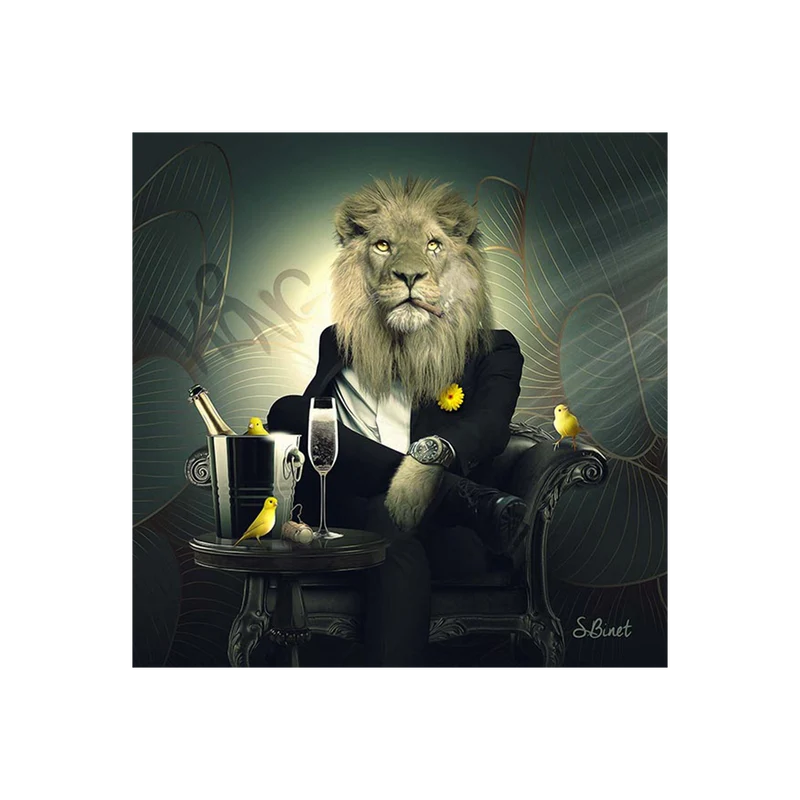 BINET LION CHESTERFIELD
