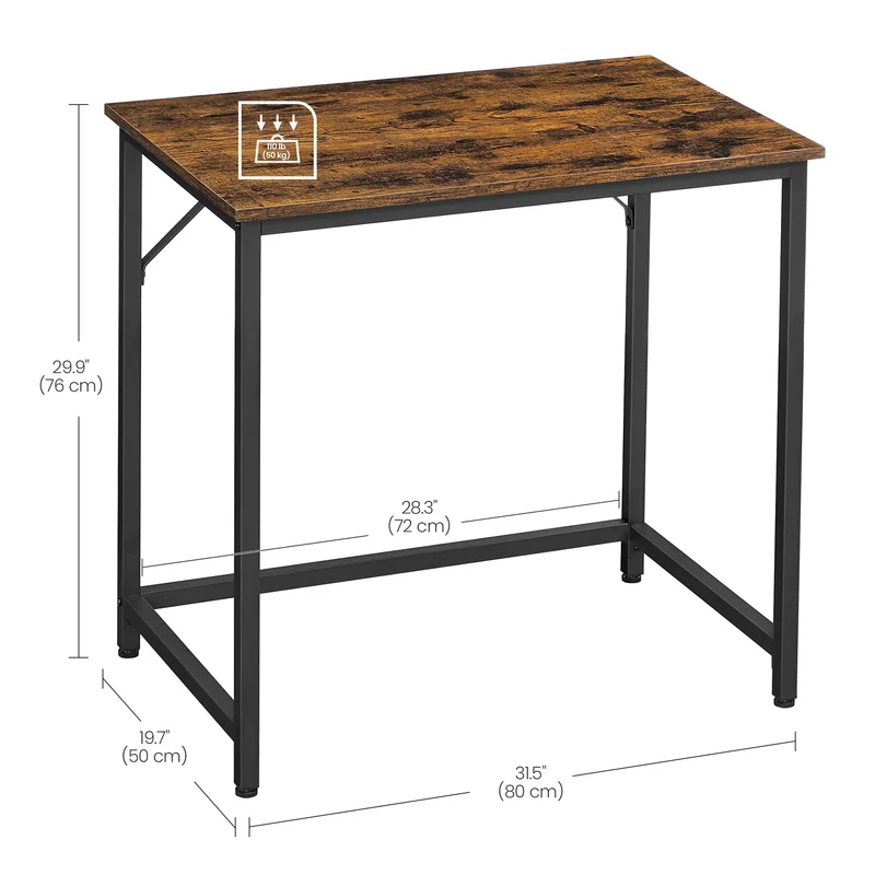 Computer Desk, Gaming Desk, Home Office Desk, Metal Frame Perfect for Maximizing Functionality
