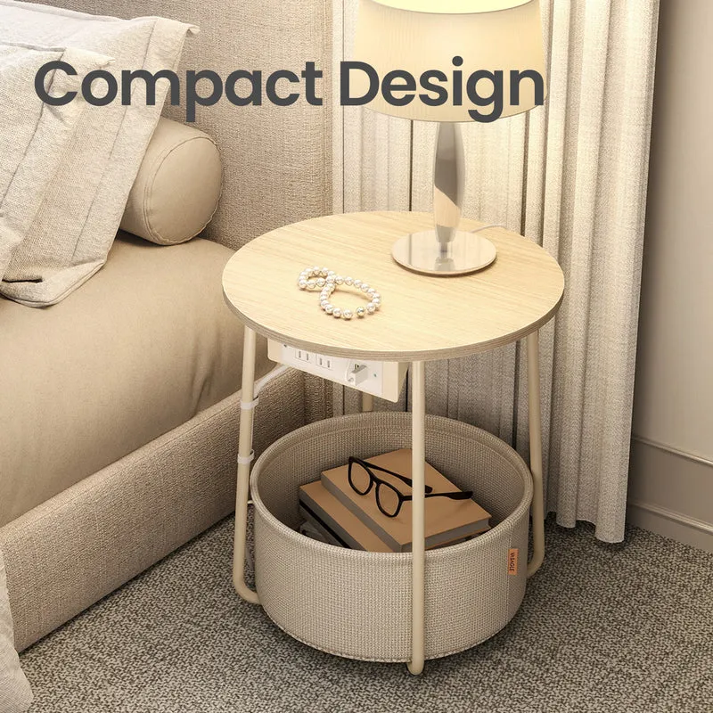 Nightstand with USB Ports