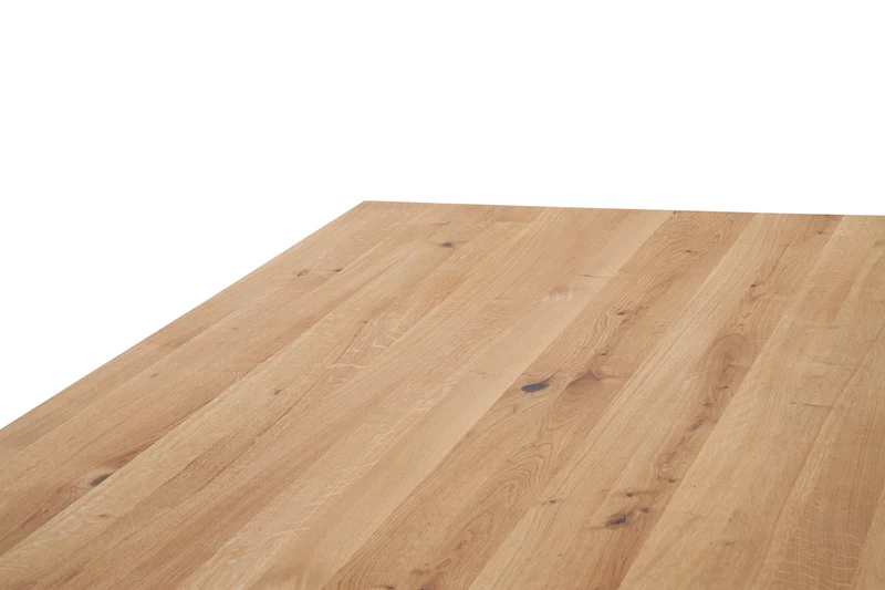 Esstisch Massivholztisch Auszugstisch +Eiche Massiv +Metallgestell +Neu auf Lager