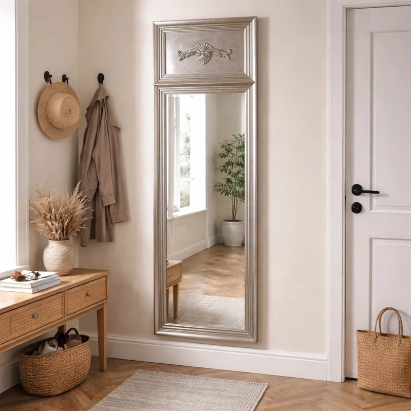 Spiegel IMPRESS silber 160x50cm