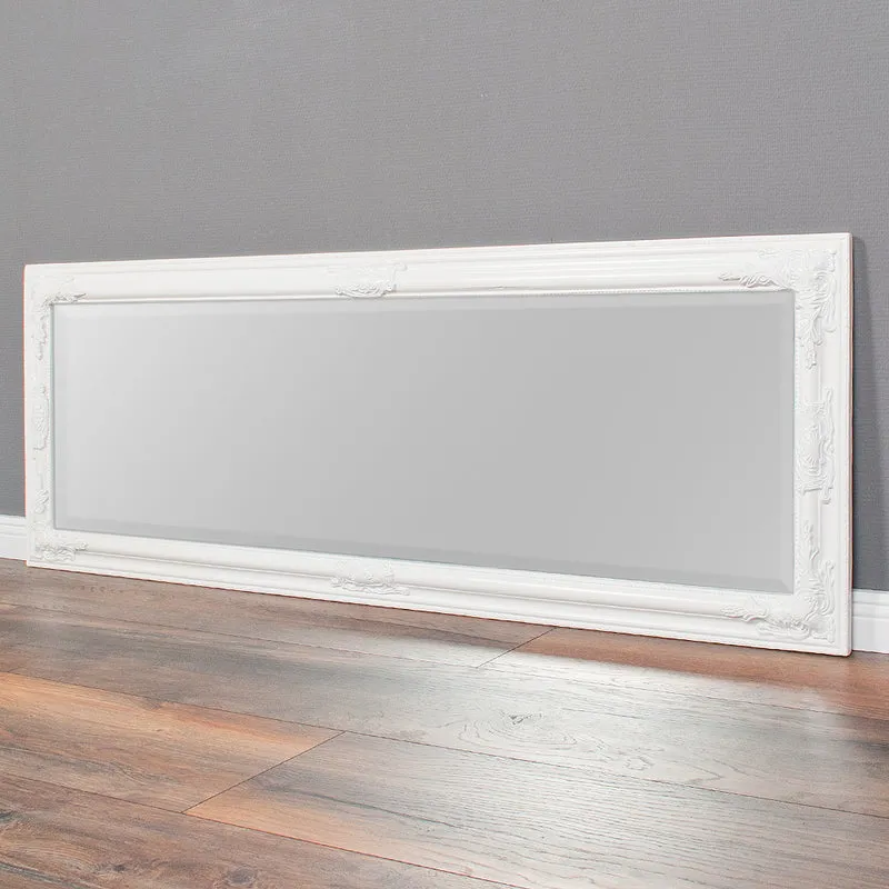 Spiegel BESSA barock pur weiß 140x50cm
