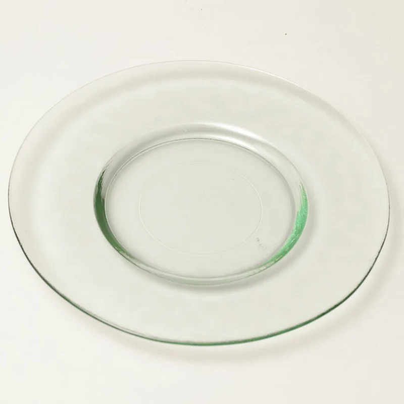 Teller ZENIT aus Recyclingglas