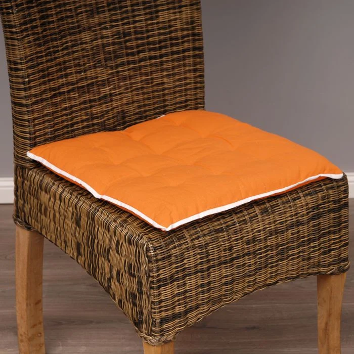 2er Set Sitzkissen MAX Orange