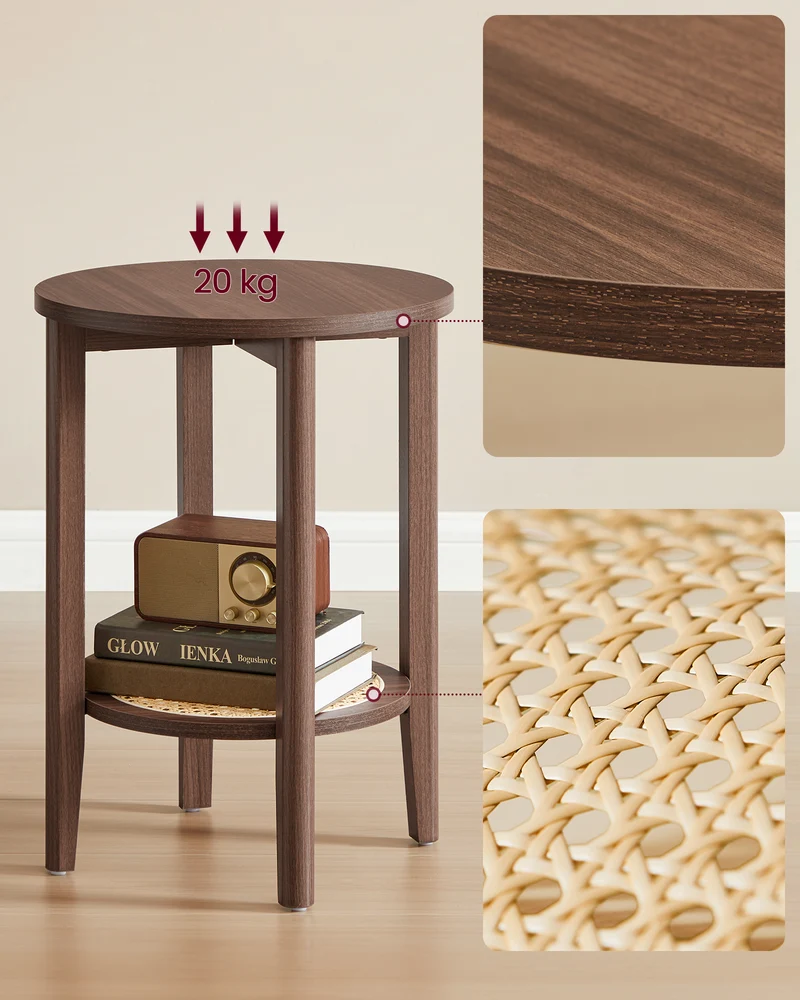 Round Side End Table