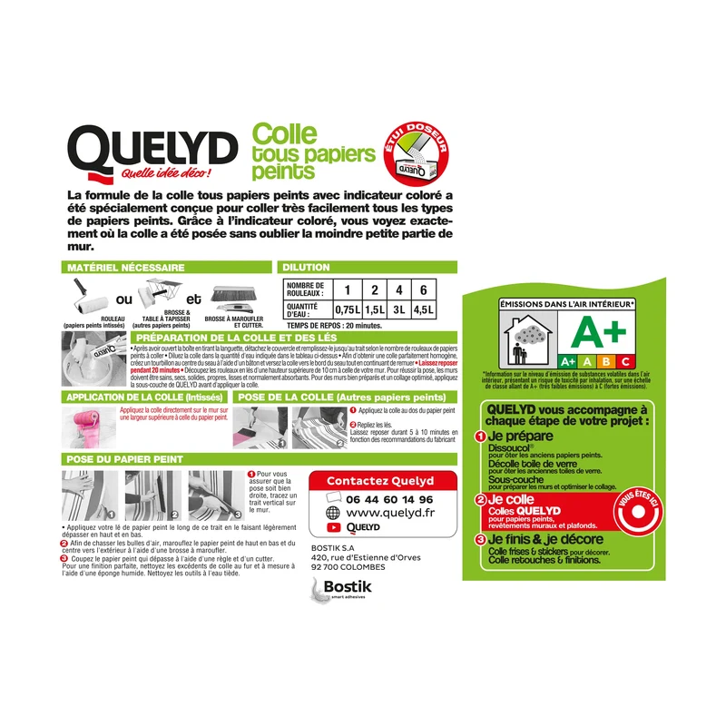 6 rouleaux