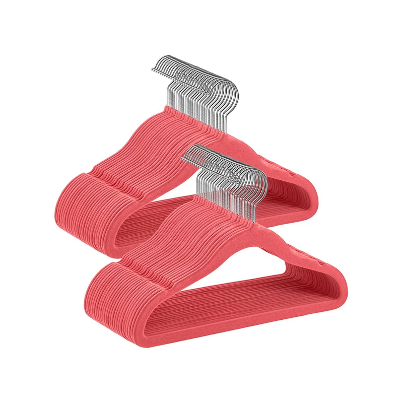 Juego de Perchas Infantiles de Terciopelo