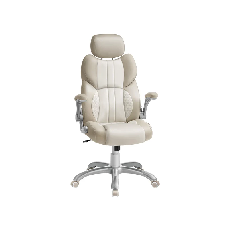 Silla de Oficina Ergonómica Marrón Caramelo