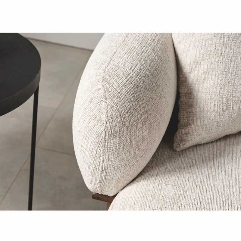 Casa Padrino Luxus Wohzimmer & Hotel Sofa Hellgrau / Dunkelbraun 230 cm - Luxus Möbel
