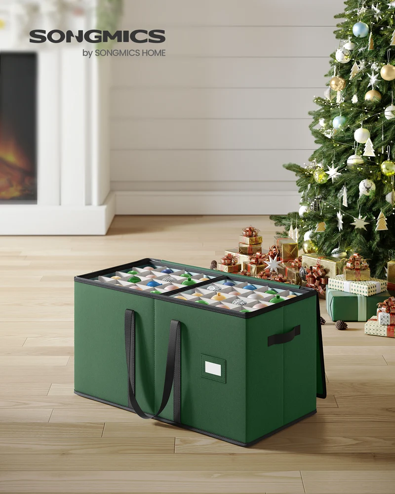 Fabric Bin With Lid