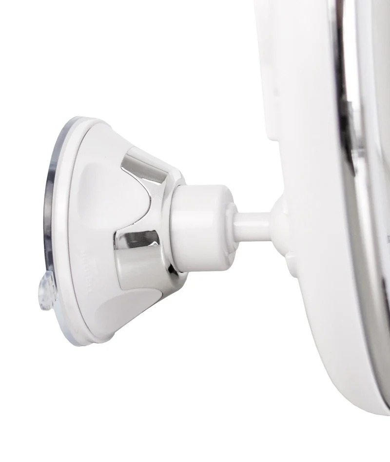 LED-Kosmetikspiegel FLEXY MAX Weiß-Silberfarben