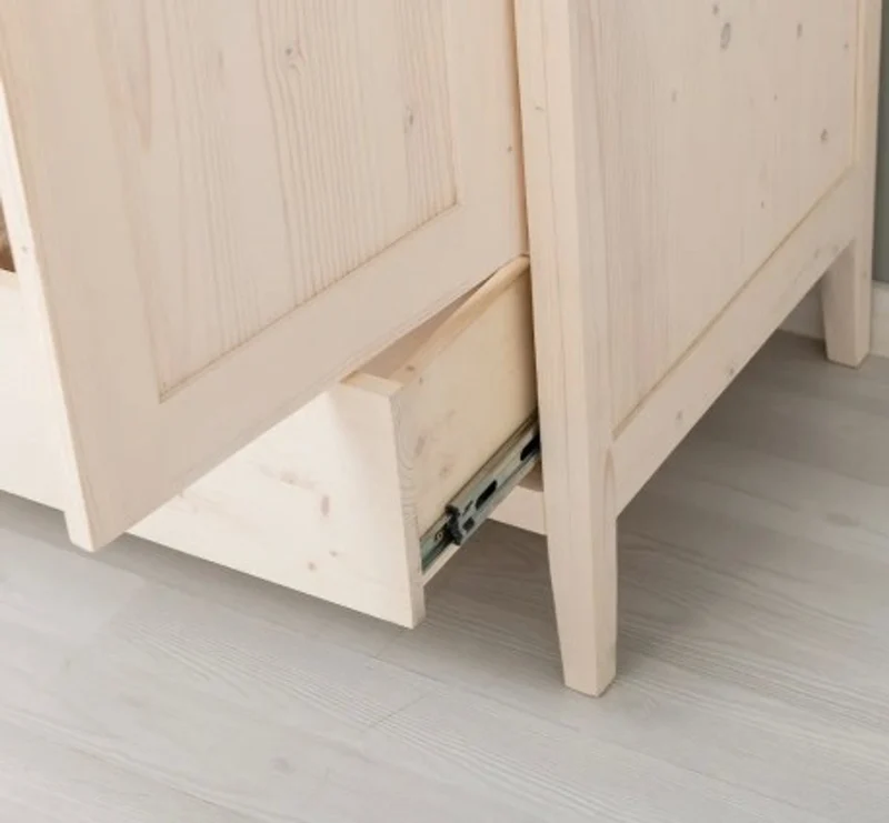 Casa Padrino Kleiderschrank im Landhausstil mit 2 Türen, 95 x 55 x 200 cm