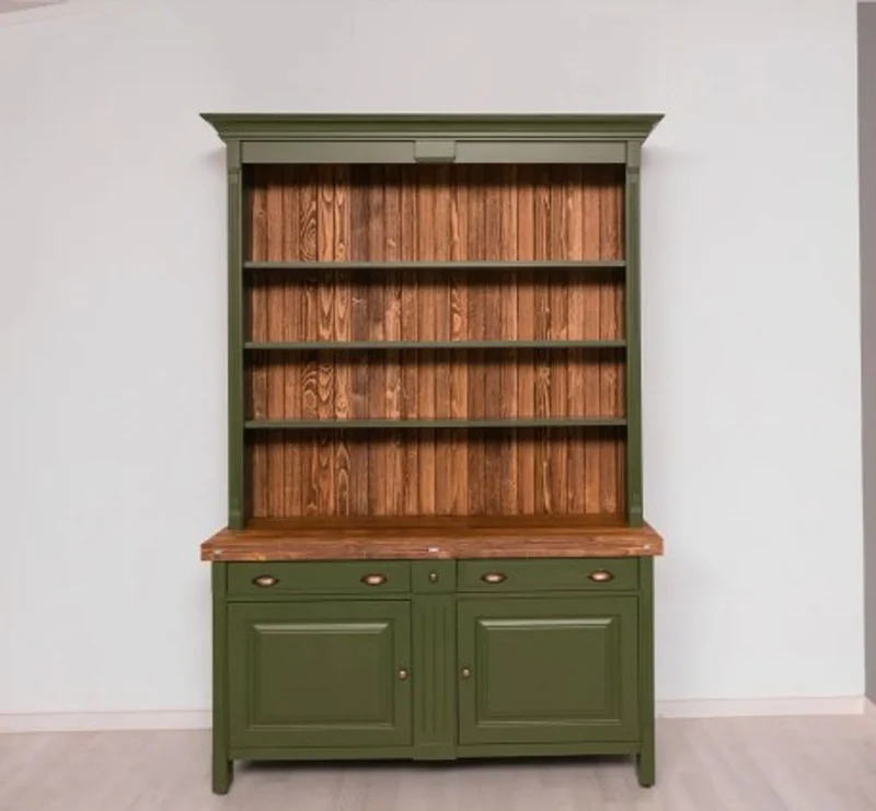 Casa Padrino Bücherregal im Landhausstil, 160 x 60 x 230 cm