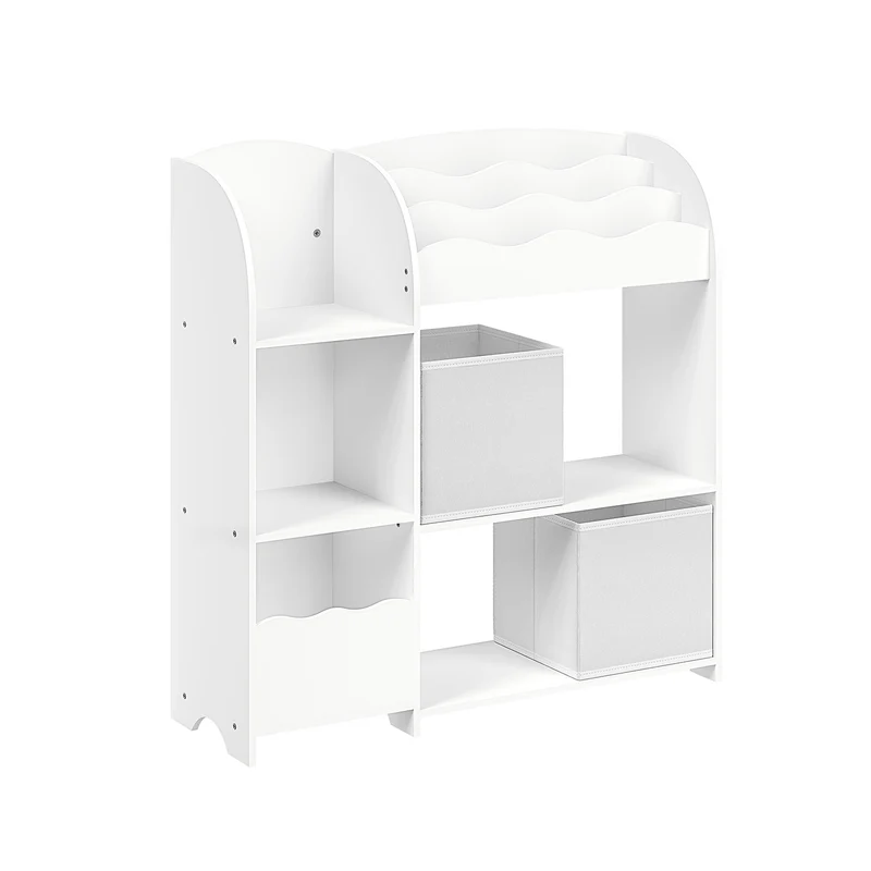 Estantería de Juguetes Librería Infantil Armario para Dormitorio con Cajas